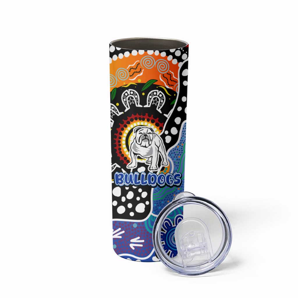 Bulldogs NRL Celebrating 50 Years of Naidoc Skinny Tumbler NAIDOC Week 2025 Aboriginal