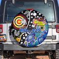 Bulldogs NRL Celebrating 50 Years of Naidoc Spare Tire Cover NAIDOC Week 2025 Aboriginal
