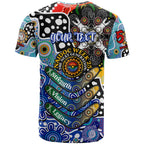 Personalised Bulldogs NRL Celebrating 50 Years of Naidoc T Shirt NAIDOC Week 2025 Aboriginal