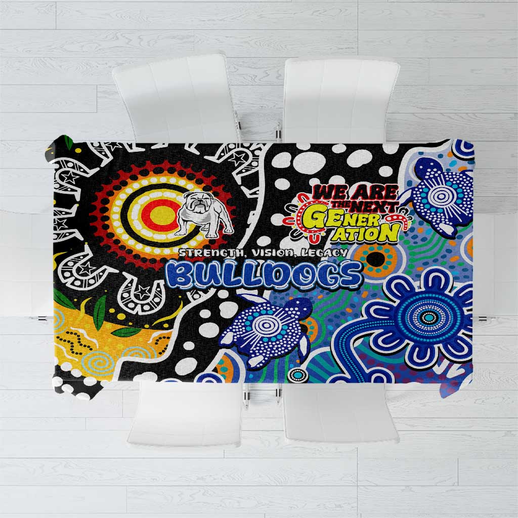 Bulldogs NRL Celebrating 50 Years of Naidoc Tablecloth NAIDOC Week 2025 Aboriginal