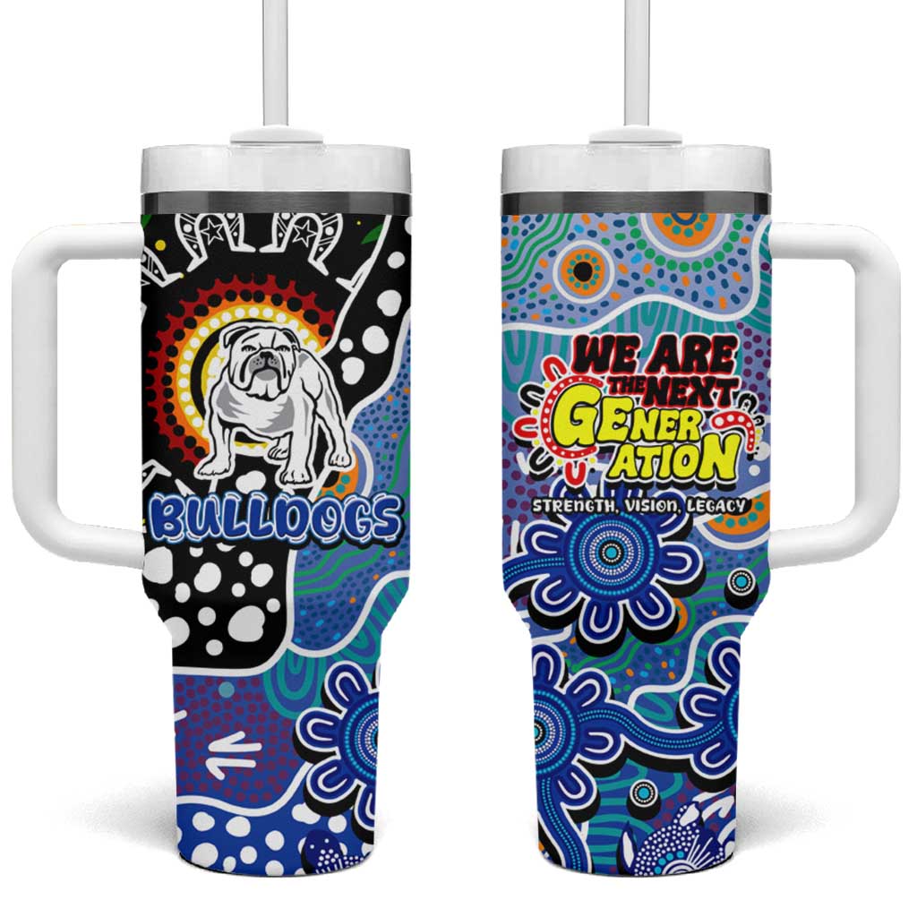 Bulldogs NRL Celebrating 50 Years of Naidoc Tumbler With Handle NAIDOC Week 2025 Aboriginal