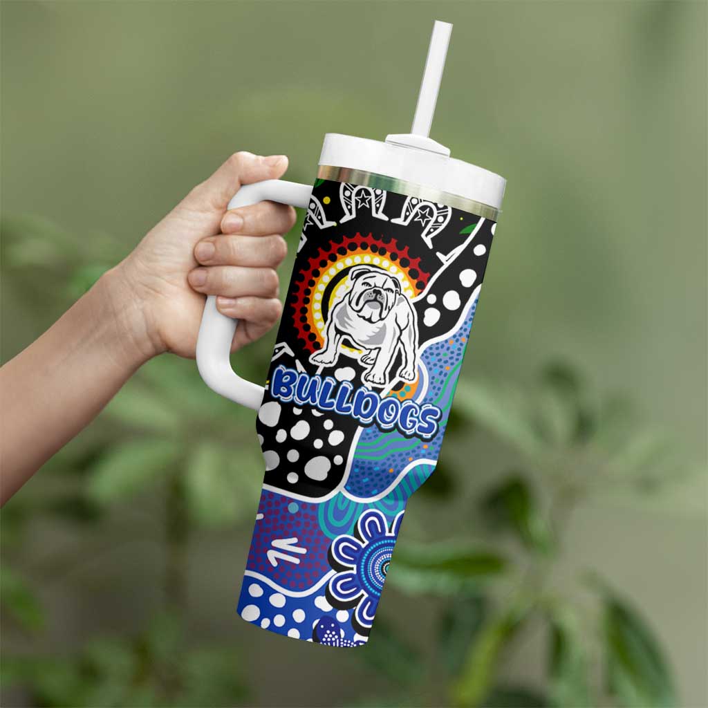 Bulldogs NRL Celebrating 50 Years of Naidoc Tumbler With Handle NAIDOC Week 2025 Aboriginal