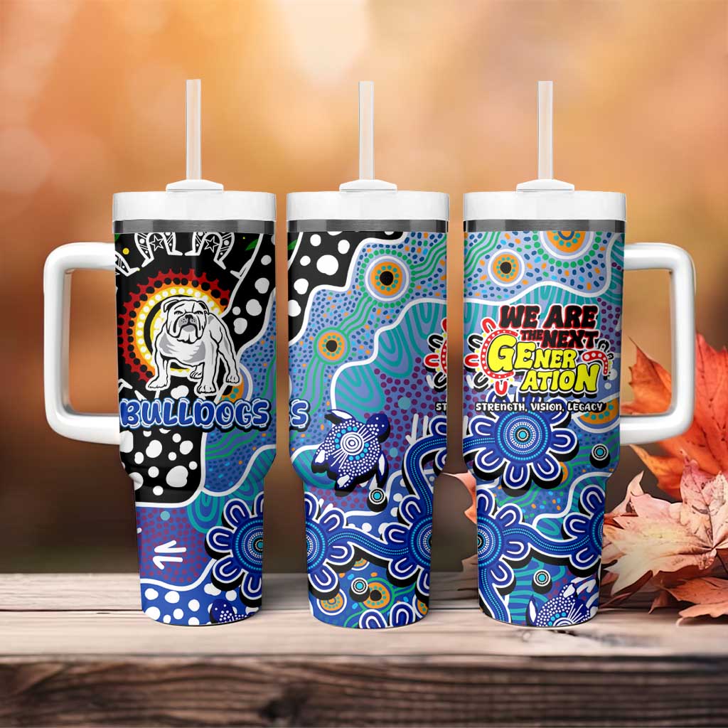 Bulldogs NRL Celebrating 50 Years of Naidoc Tumbler With Handle NAIDOC Week 2025 Aboriginal