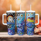 Bulldogs NRL Celebrating 50 Years of Naidoc Tumbler With Handle NAIDOC Week 2025 Aboriginal