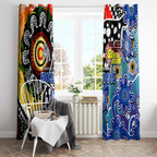 Bulldogs NRL Celebrating 50 Years of Naidoc Window Curtain NAIDOC Week 2025 Aboriginal