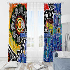 Bulldogs NRL Celebrating 50 Years of Naidoc Window Curtain NAIDOC Week 2025 Aboriginal