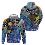Personalised Bulldogs NRL Celebrating 50 Years of Naidoc Zip Hoodie NAIDOC Week 2025 Aboriginal
