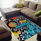 Sharks NRL Celebrating 50 Years of Naidoc Area Rug NAIDOC Week 2025 Aboriginal