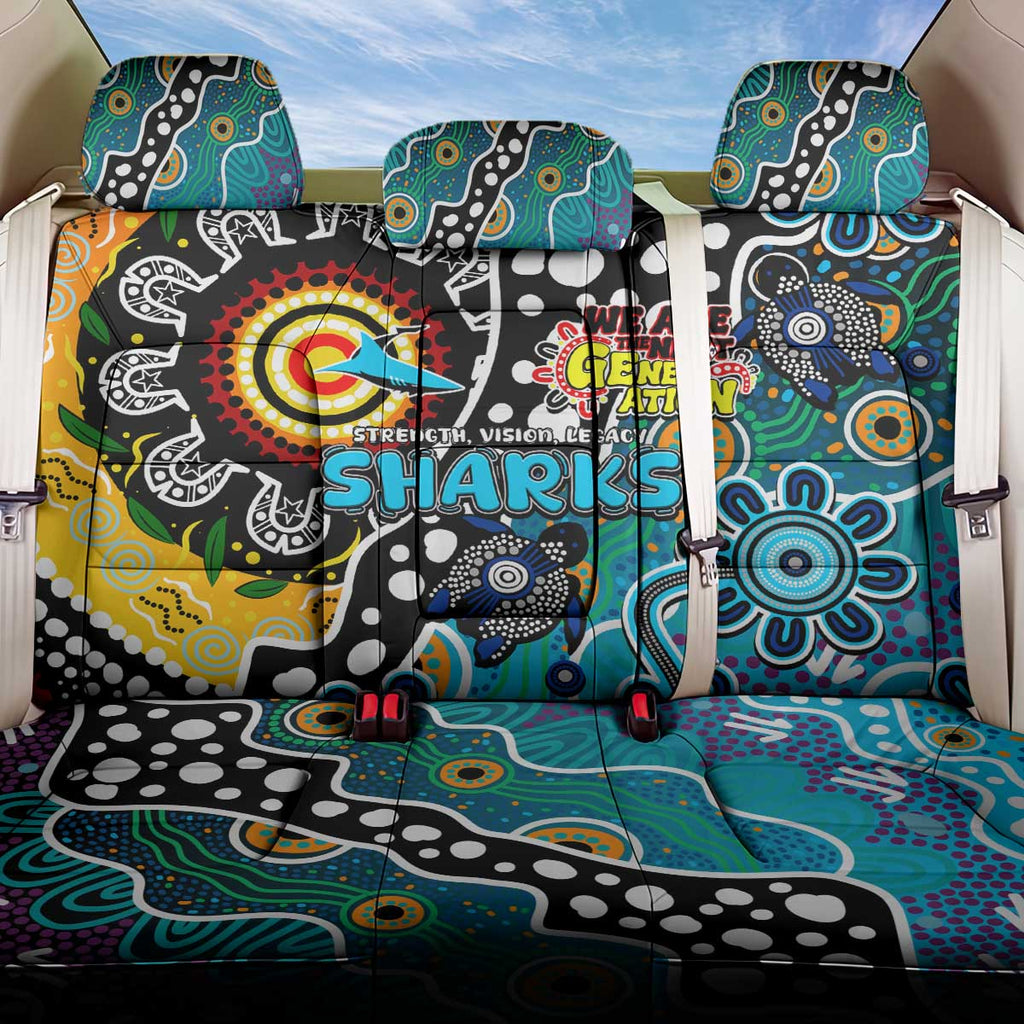Sharks NRL Celebrating 50 Years of Naidoc Back Car Seat Cover NAIDOC Week 2025 Aboriginal