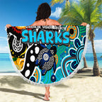 Sharks NRL Celebrating 50 Years of Naidoc Beach Blanket NAIDOC Week 2025 Aboriginal
