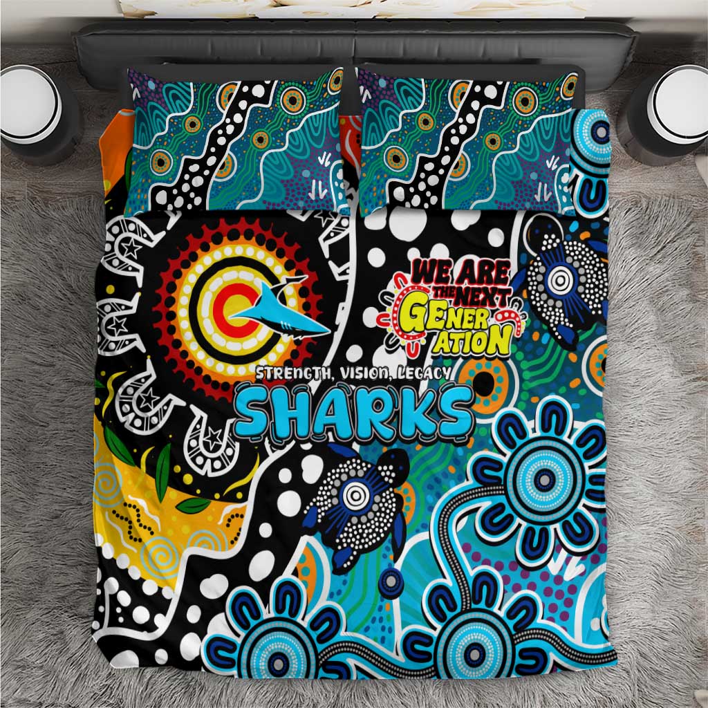 Sharks NRL Celebrating 50 Years of Naidoc Bedding Set NAIDOC Week 2025 Aboriginal