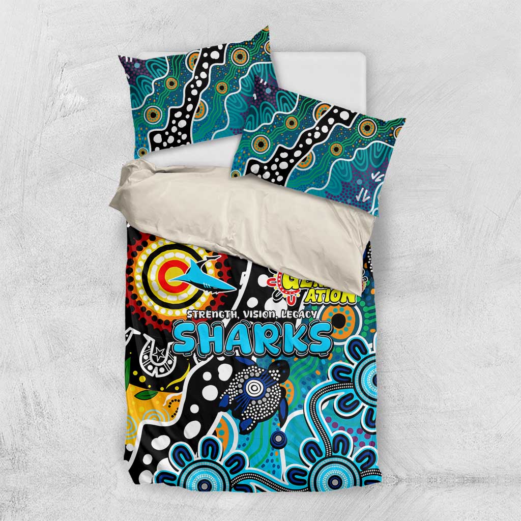 Sharks NRL Celebrating 50 Years of Naidoc Bedding Set NAIDOC Week 2025 Aboriginal