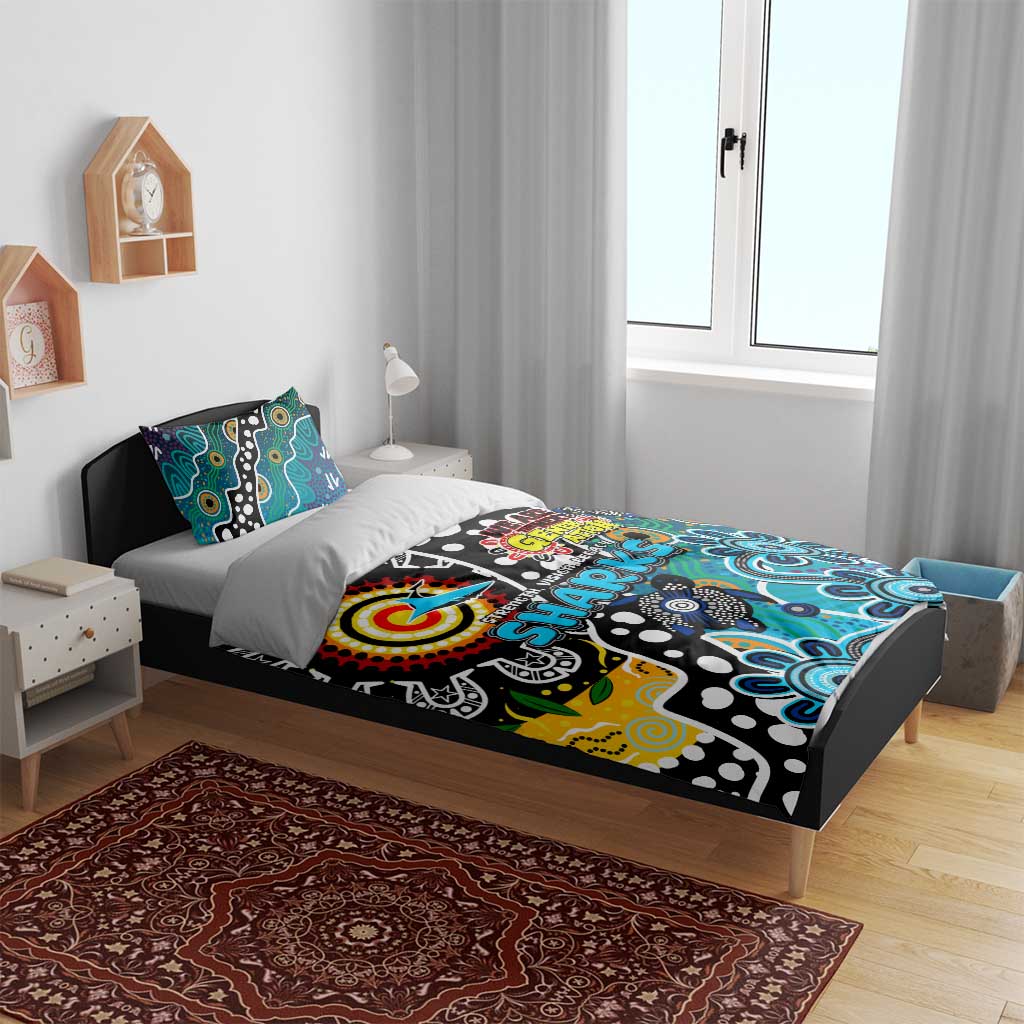Sharks NRL Celebrating 50 Years of Naidoc Bedding Set NAIDOC Week 2025 Aboriginal