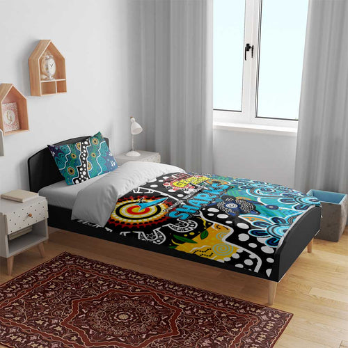 Sharks NRL Celebrating 50 Years of Naidoc Bedding Set NAIDOC Week 2025 Aboriginal