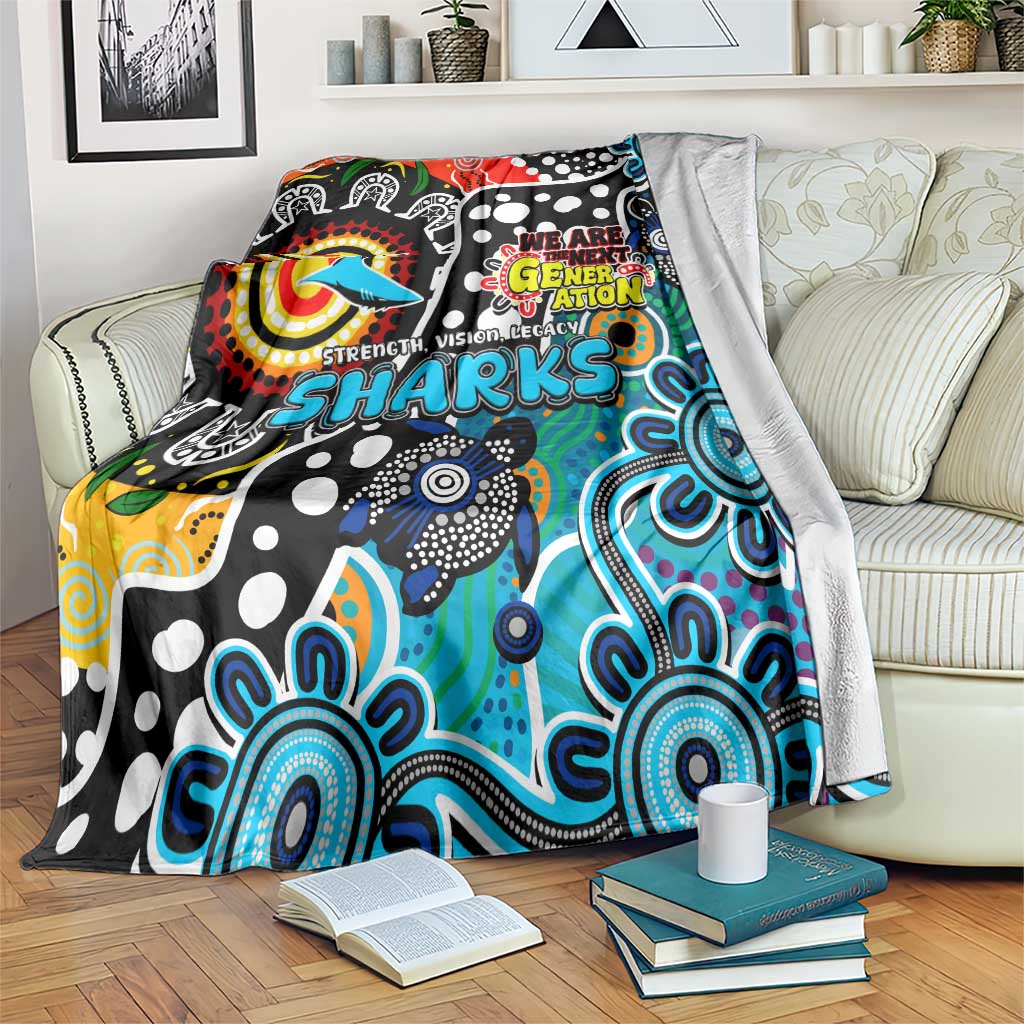Sharks NRL Celebrating 50 Years of Naidoc Blanket NAIDOC Week 2025 Aboriginal