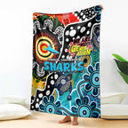 Sharks NRL Celebrating 50 Years of Naidoc Blanket NAIDOC Week 2025 Aboriginal