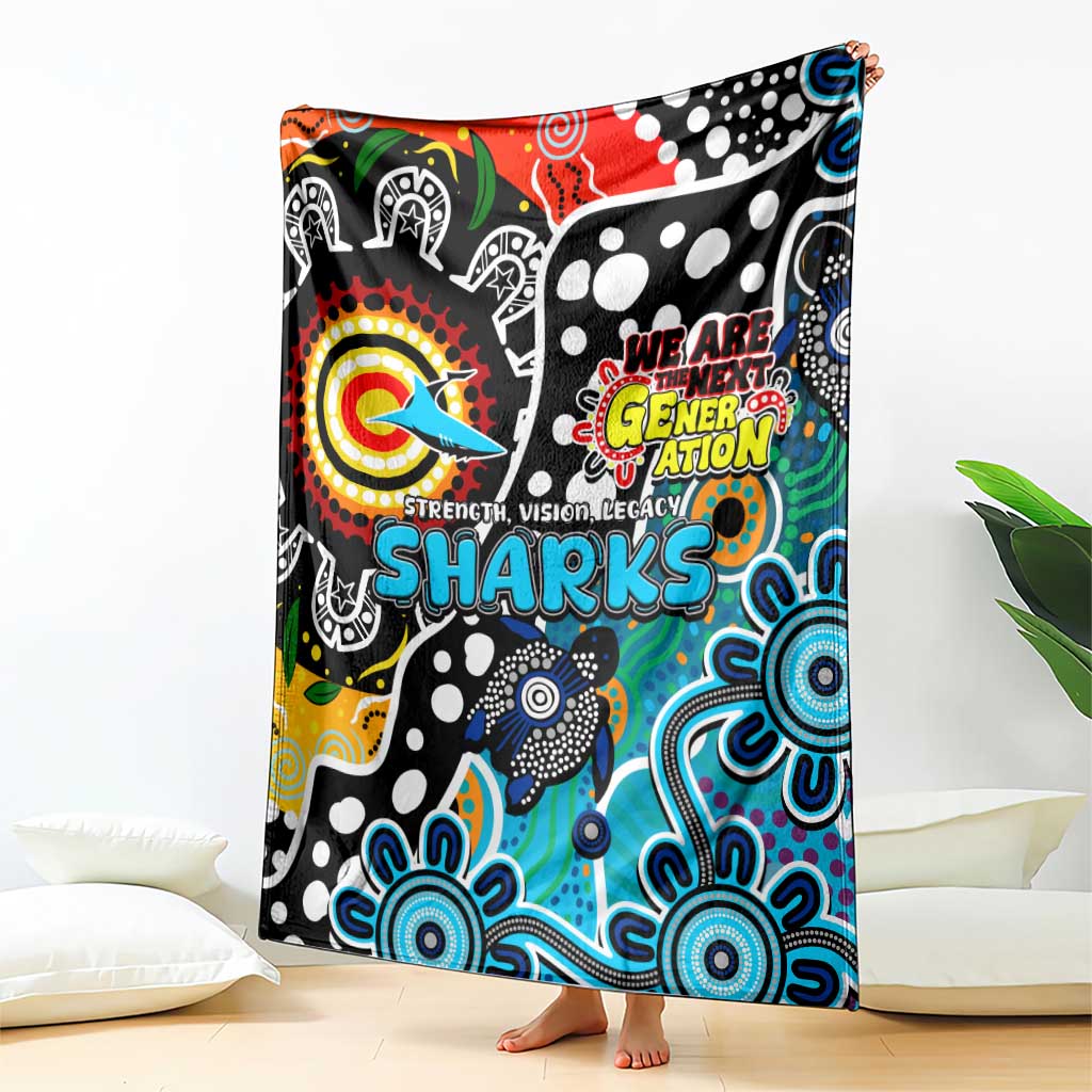 Sharks NRL Celebrating 50 Years of Naidoc Blanket NAIDOC Week 2025 Aboriginal