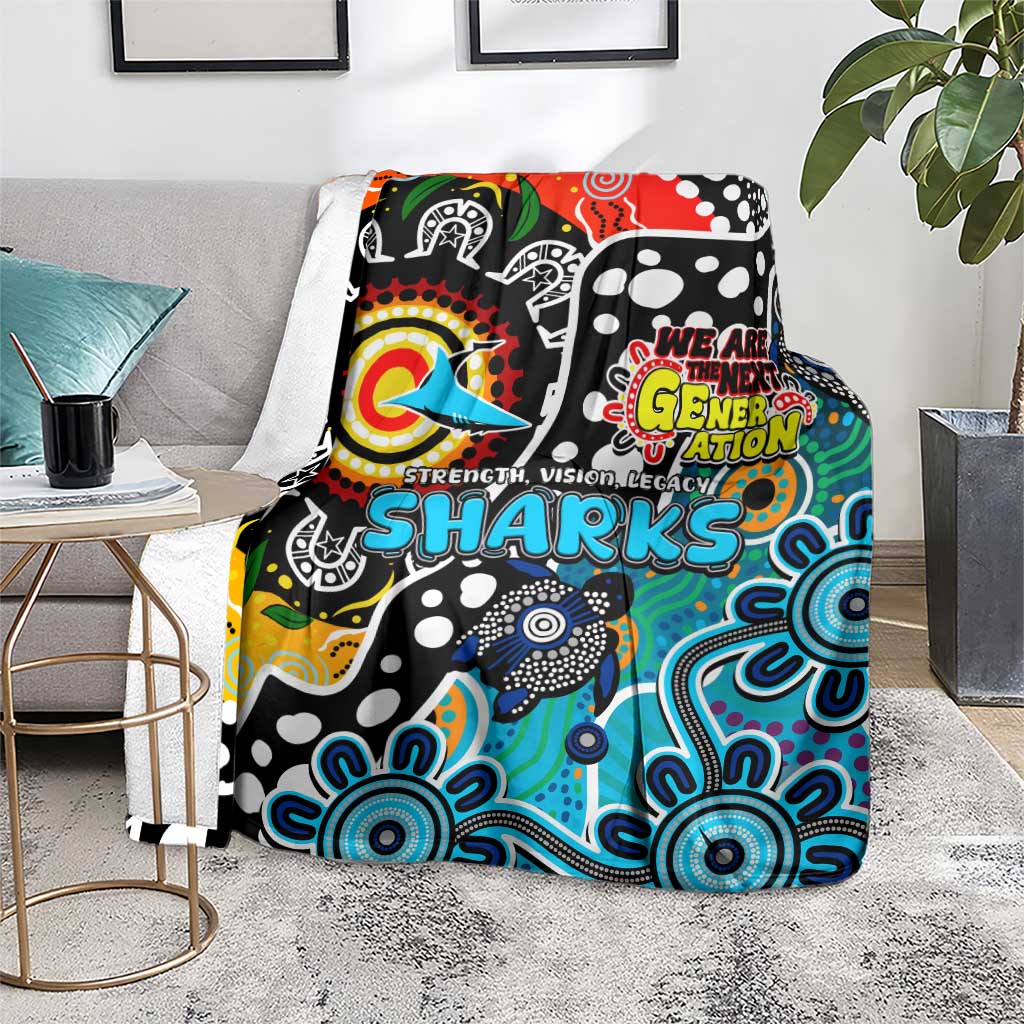 Sharks NRL Celebrating 50 Years of Naidoc Blanket NAIDOC Week 2025 Aboriginal