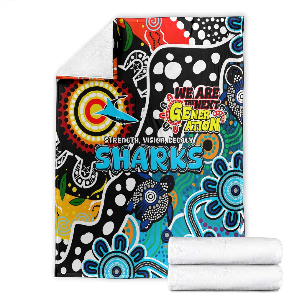 Sharks NRL Celebrating 50 Years of Naidoc Blanket NAIDOC Week 2025 Aboriginal