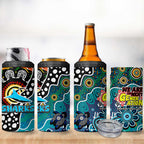 Sharks NRL Celebrating 50 Years of Naidoc 4 in 1 Can Cooler Tumbler NAIDOC Week 2025 Aboriginal