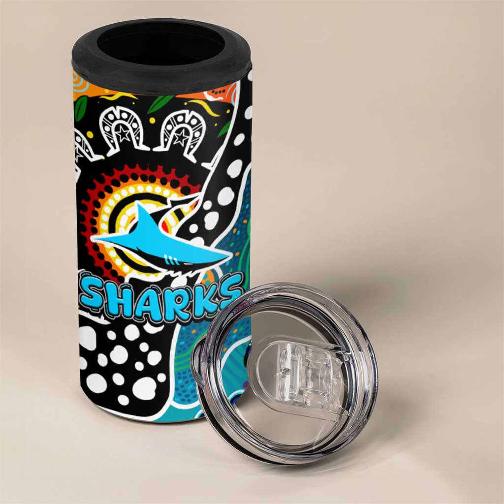 Sharks NRL Celebrating 50 Years of Naidoc 4 in 1 Can Cooler Tumbler NAIDOC Week 2025 Aboriginal
