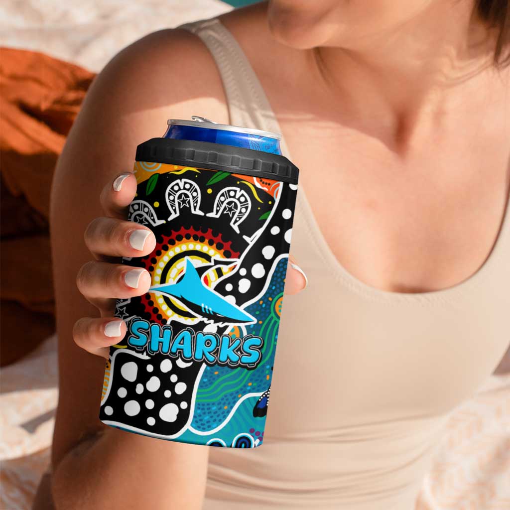 Sharks NRL Celebrating 50 Years of Naidoc 4 in 1 Can Cooler Tumbler NAIDOC Week 2025 Aboriginal