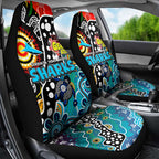 Sharks NRL Celebrating 50 Years of Naidoc Car Seat Cover NAIDOC Week 2025 Aboriginal