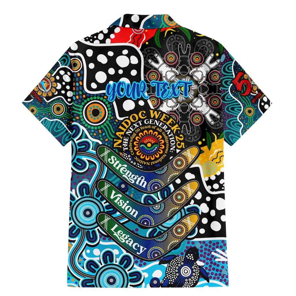 Personalised Sharks NRL Celebrating 50 Years of Naidoc Family Matching Mermaid Dress and Hawaiian Shirt NAIDOC Week 2025 Aboriginal