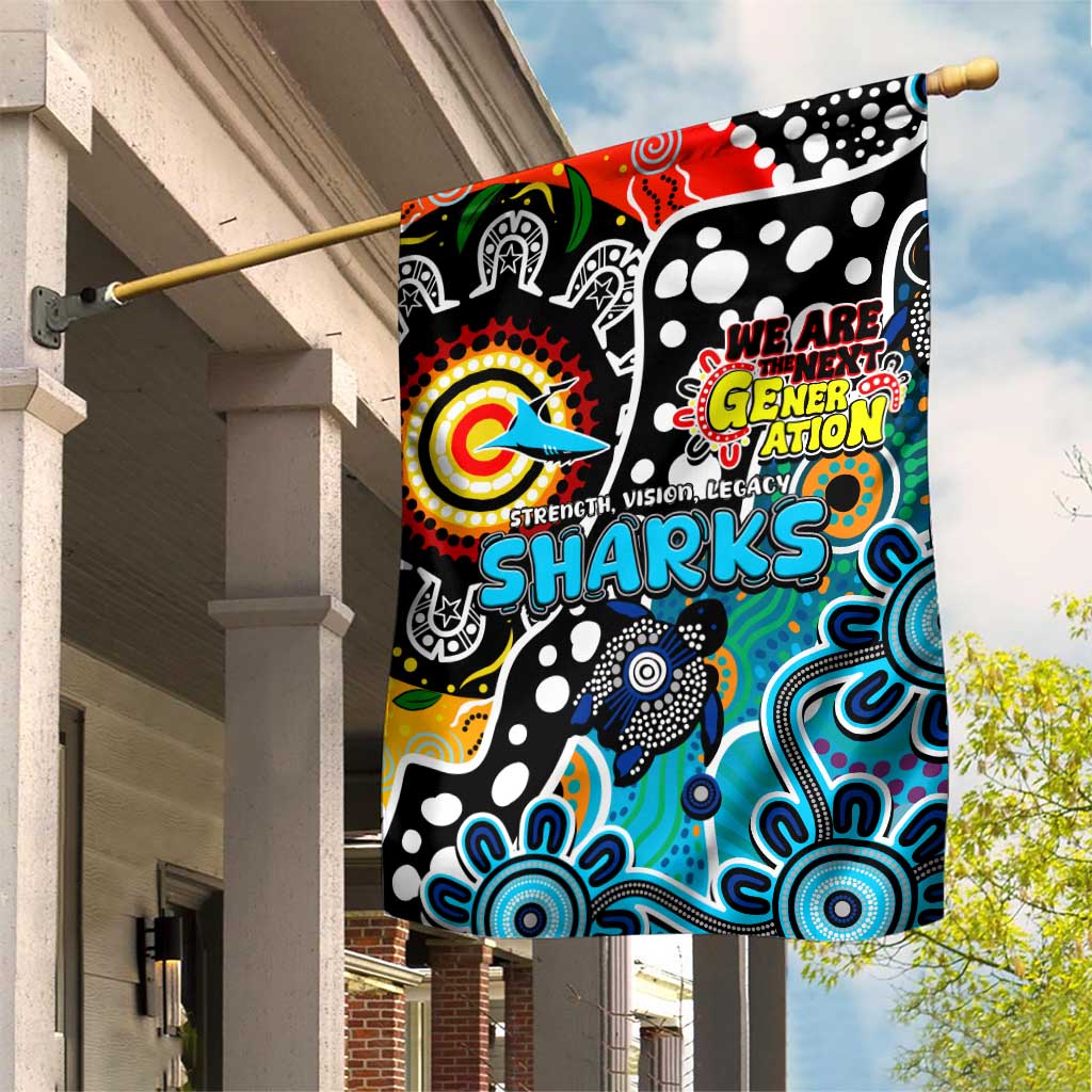 Sharks NRL Celebrating 50 Years of Naidoc Garden Flag NAIDOC Week 2025 Aboriginal