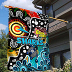 Sharks NRL Celebrating 50 Years of Naidoc Garden Flag NAIDOC Week 2025 Aboriginal