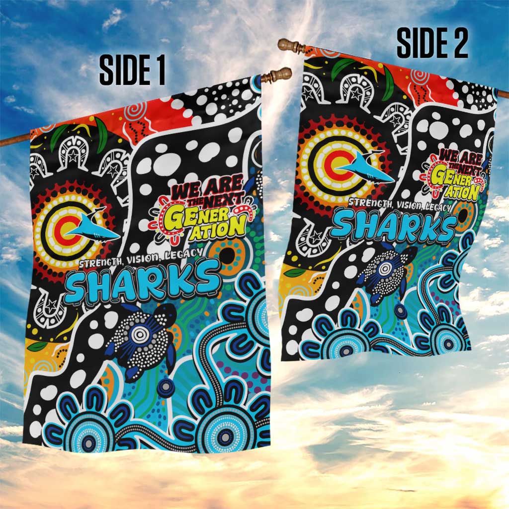 Sharks NRL Celebrating 50 Years of Naidoc Garden Flag NAIDOC Week 2025 Aboriginal