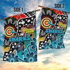 Sharks NRL Celebrating 50 Years of Naidoc Garden Flag NAIDOC Week 2025 Aboriginal