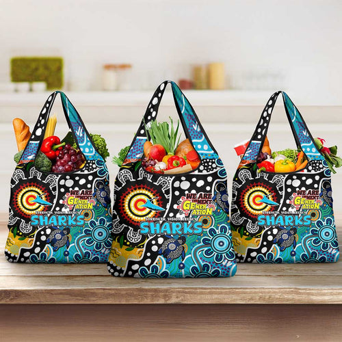 Sharks NRL Celebrating 50 Years of Naidoc Grocery Bag NAIDOC Week 2025 Aboriginal