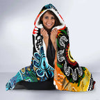 Sharks NRL Celebrating 50 Years of Naidoc Hooded Blanket NAIDOC Week 2025 Aboriginal