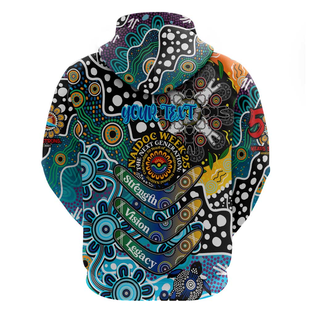 Personalised Sharks NRL Celebrating 50 Years of Naidoc Hoodie NAIDOC Week 2025 Aboriginal