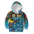 Personalised Sharks NRL Celebrating 50 Years of Naidoc Kid Hoodie NAIDOC Week 2025 Aboriginal