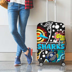 Sharks NRL Celebrating 50 Years of Naidoc Luggage Cover NAIDOC Week 2025 Aboriginal