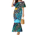 Personalised Sharks NRL Celebrating 50 Years of Naidoc Mermaid Dress NAIDOC Week 2025 Aboriginal