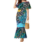 Personalised Sharks NRL Celebrating 50 Years of Naidoc Mermaid Dress NAIDOC Week 2025 Aboriginal