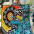 Sharks NRL Celebrating 50 Years of Naidoc Quilt NAIDOC Week 2025 Aboriginal