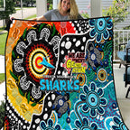Sharks NRL Celebrating 50 Years of Naidoc Quilt NAIDOC Week 2025 Aboriginal