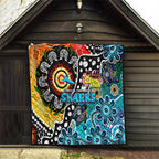 Sharks NRL Celebrating 50 Years of Naidoc Quilt NAIDOC Week 2025 Aboriginal