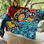 Sharks NRL Celebrating 50 Years of Naidoc Quilt NAIDOC Week 2025 Aboriginal