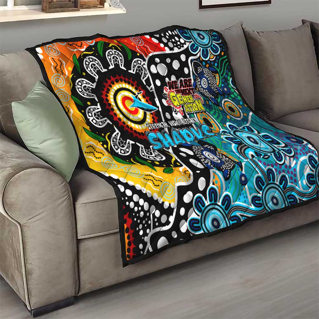 Sharks NRL Celebrating 50 Years of Naidoc Quilt NAIDOC Week 2025 Aboriginal
