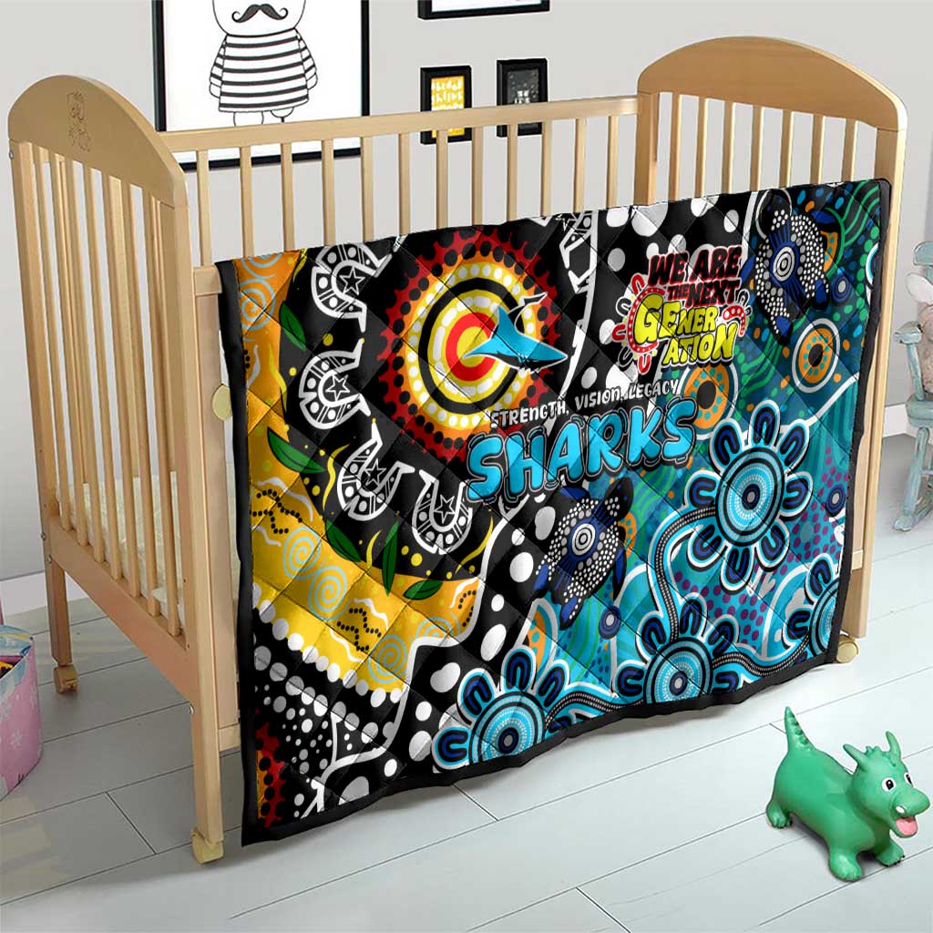 Sharks NRL Celebrating 50 Years of Naidoc Quilt NAIDOC Week 2025 Aboriginal