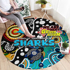 Sharks NRL Celebrating 50 Years of Naidoc Round Carpet NAIDOC Week 2025 Aboriginal
