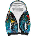 Personalised Sharks NRL Celebrating 50 Years of Naidoc Sherpa Hoodie NAIDOC Week 2025 Aboriginal