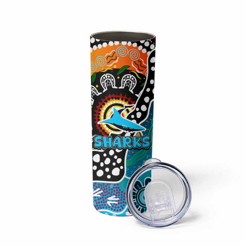 Sharks NRL Celebrating 50 Years of Naidoc Skinny Tumbler NAIDOC Week 2025 Aboriginal
