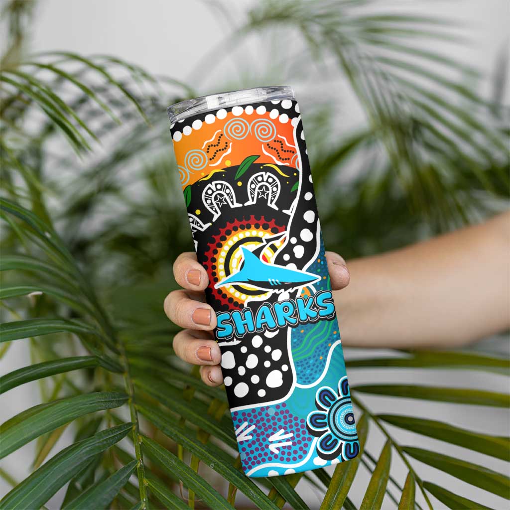 Sharks NRL Celebrating 50 Years of Naidoc Skinny Tumbler NAIDOC Week 2025 Aboriginal