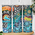 Sharks NRL Celebrating 50 Years of Naidoc Skinny Tumbler NAIDOC Week 2025 Aboriginal